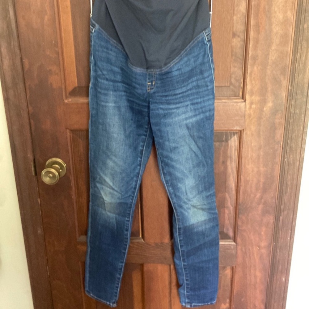 Madewell maternity skinny jeans